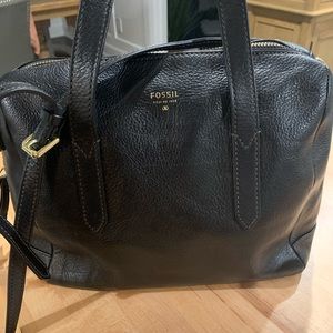 Fossil leather bag